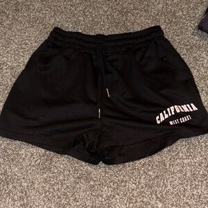 California West Coast Black Women's Shorts